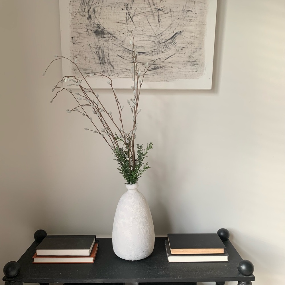 “Hey Bud” medium vase.